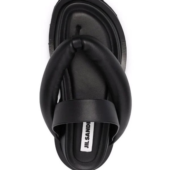 Jil Sander Napa Nature Puffy Thong Sandal sz 38 - Picture 2 of 6